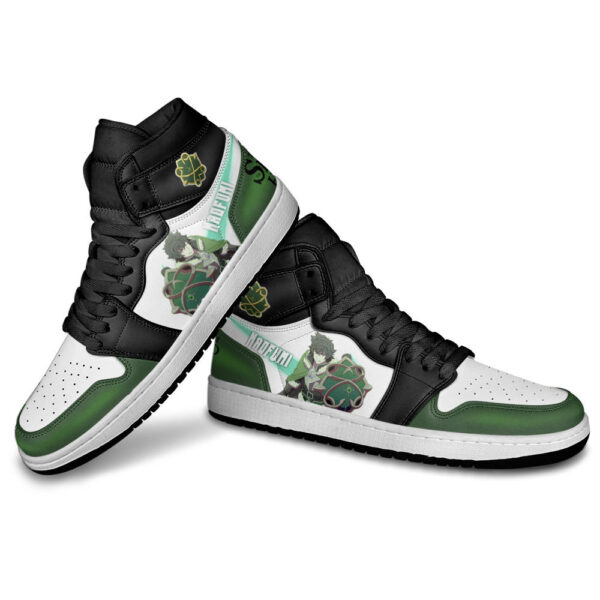 Baskets montantes Air Jordan Naofumi Viper Shield – Chaussures montantes The Rising of the Shield Hero – Image 4