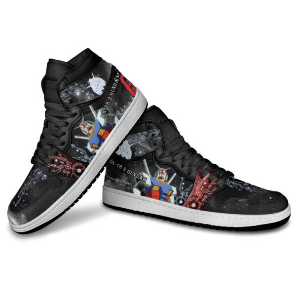 Baskets montantes Air Jordan RX-78-2 – Chaussures montantes Gundam – Image 4