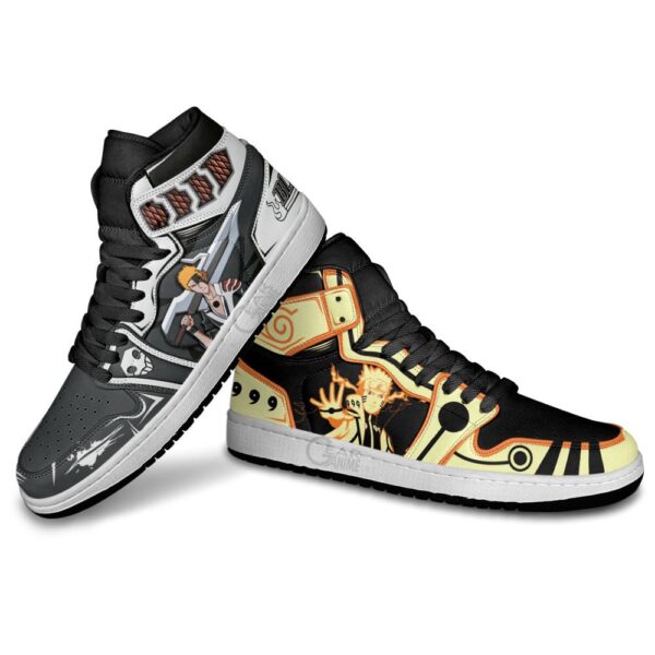 Baskets montantes Air Jordan Ichigo Kurosaki et Naruto (Bijū) – Chaussures montantes Cross Anime – Image 4