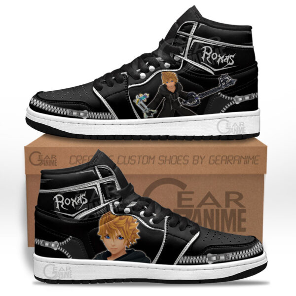 Baskets montantes Air Jordan Roxas – Chaussures montantes Kingdom Hearts – Image 2