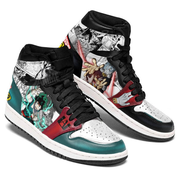 Baskets montantes Air Jordan Deku & Tomura – Chaussures montantes My Hero Academia – Image 3