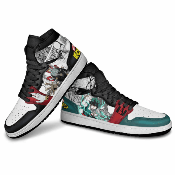 Baskets montantes Air Jordan Deku & Tomura – Chaussures montantes My Hero Academia – Image 4