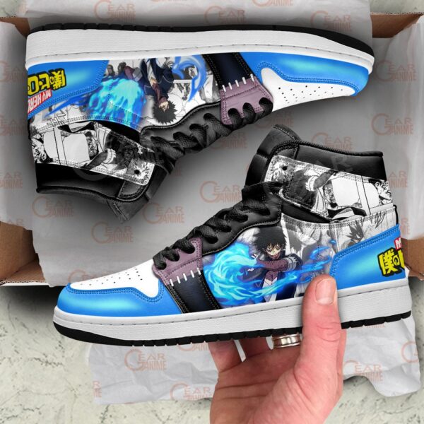 Baskets montantes Air Jordan All Might & Deku – Chaussures montantes My Hero Academia – Image 2