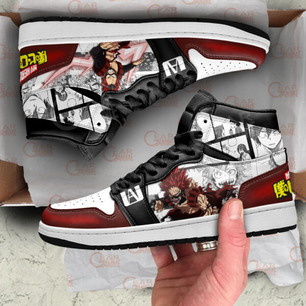 Baskets montantes Air Jordan Red Riot – Chaussures montantes My Hero Academia – Image 2