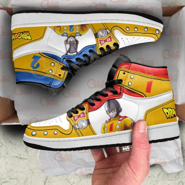 Baskets montantes Air Jordan Gamma 1 et Gamma 2 – Chaussures montantes Dragon Ball Super – Image 3