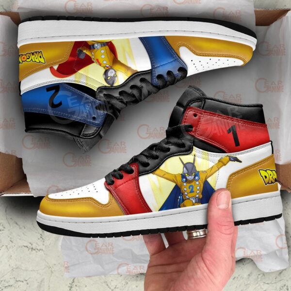 Baskets montantes Air Jordan Gamma 1 et Gamma 2 – Chaussures montantes Dragon Ball Super – Image 2