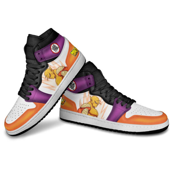 Baskets montantes Air Jordan Piccolo Orange – Chaussures montantes Dragon Ball Super – Image 3