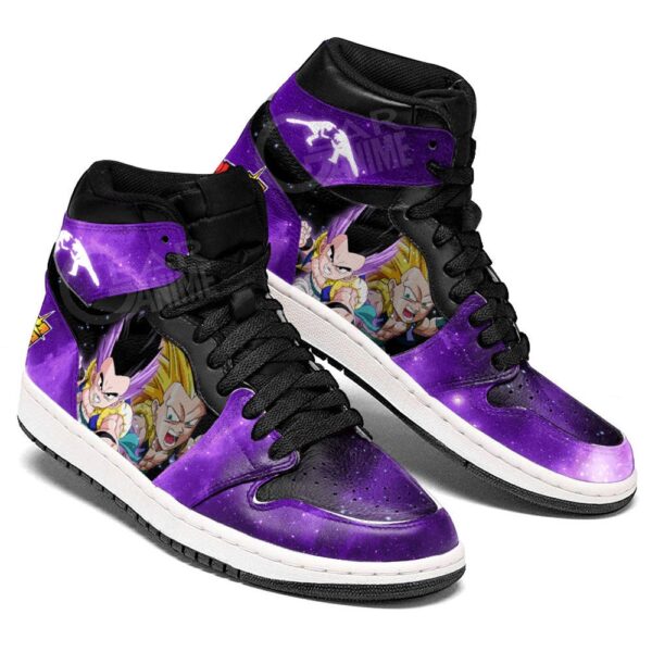Baskets montantes Air Jordan Gotenks – Chaussures montantes Dragon Ball Super – Image 3