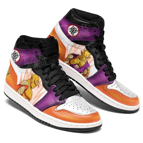 Baskets montantes Air Jordan Piccolo Orange – Chaussures montantes Dragon Ball Super – Image 4