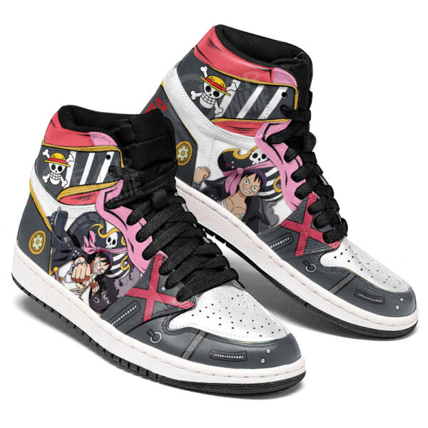 Baskets montantes Air Jordan Luffy Red – Chaussures montantes One Piece – Image 3