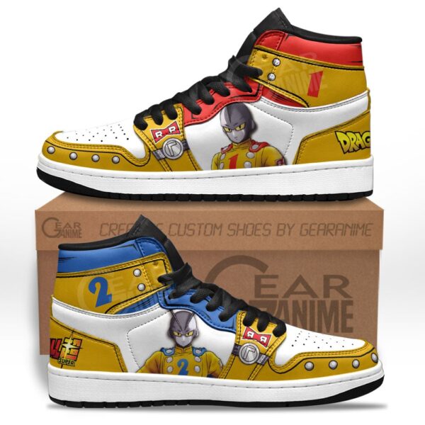 Baskets montantes Air Jordan Gamma 1 et Gamma 2 – Chaussures montantes Dragon Ball Super – Image 2