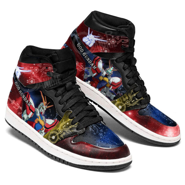 Baskets montantes Air Jordan God Gundam – Chaussures montantes Gundam – Image 3