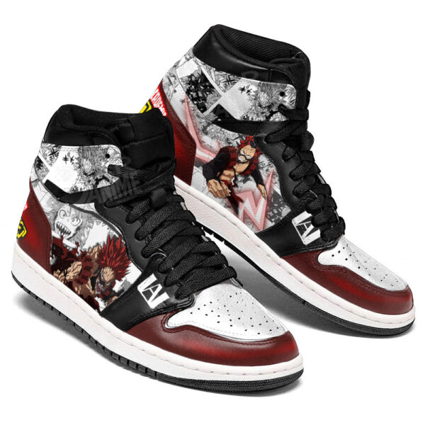 Baskets montantes Air Jordan Red Riot – Chaussures montantes My Hero Academia – Image 3