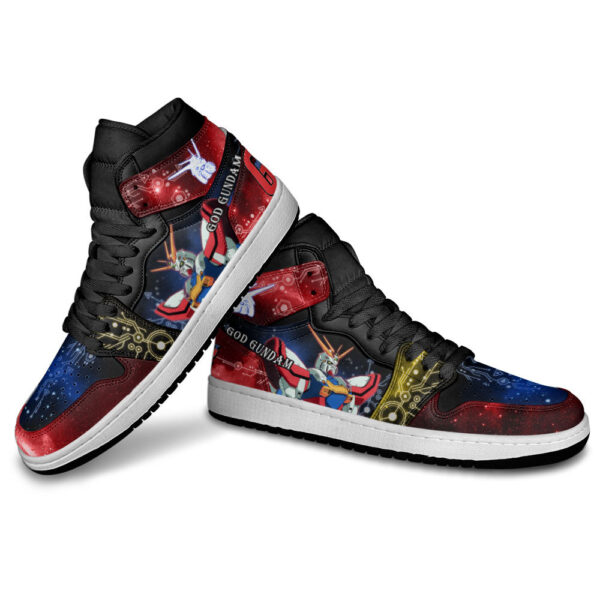 Baskets montantes Air Jordan God Gundam – Chaussures montantes Gundam – Image 4