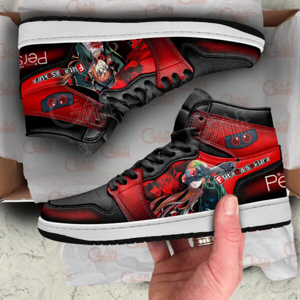 Baskets montantes Air Jordan Futaba Sakura – Chaussures montantes Persona – Image 3