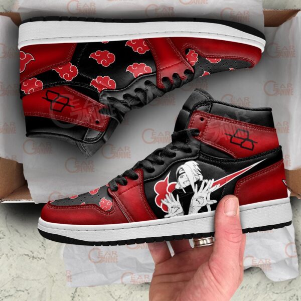 Baskets montantes Air Jordan Deidara – Chaussures montantes Naruto – Image 2