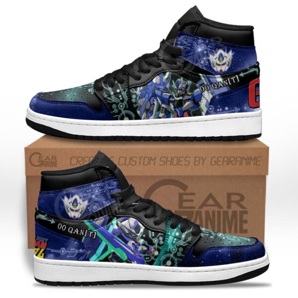 Baskets montantes Air Jordan Gundam 00Q – Chaussures montantes Mobile Suit Gundam – Image 2