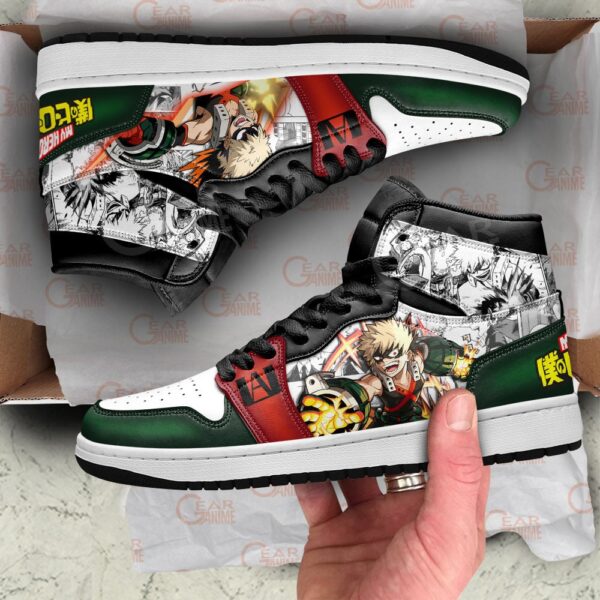 Baskets montantes Air Jordan Dynamight – Chaussures montantes My Hero Academia – Image 2