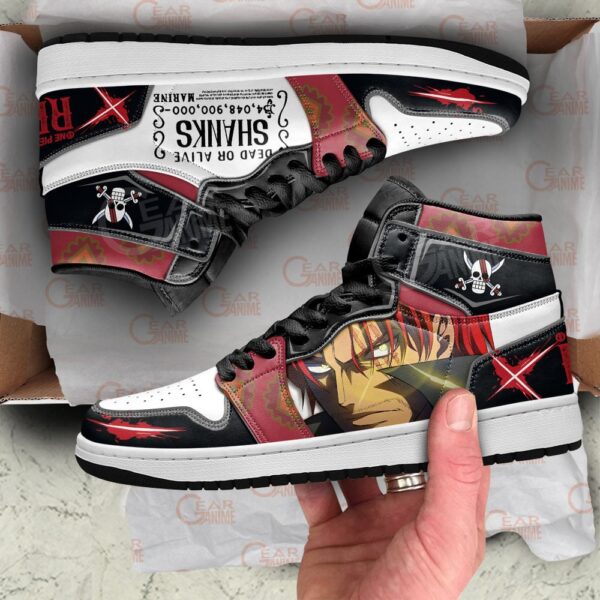 Baskets montantes Air Jordan Shanks – Chaussures montantes One Piece Red – Image 2