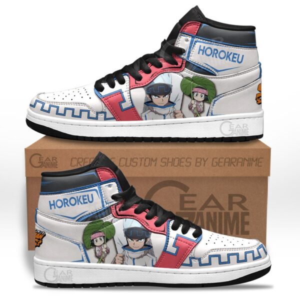 Baskets montantes Air Jordan Horokeu Usui – Chaussures montantes Shaman King – Image 2