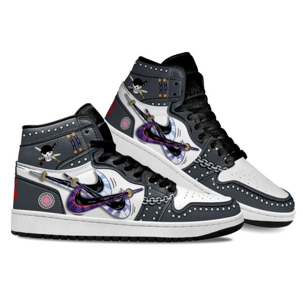 Baskets montantes Air Jordan Zoro – Chaussures montantes One Piece Red – Image 3