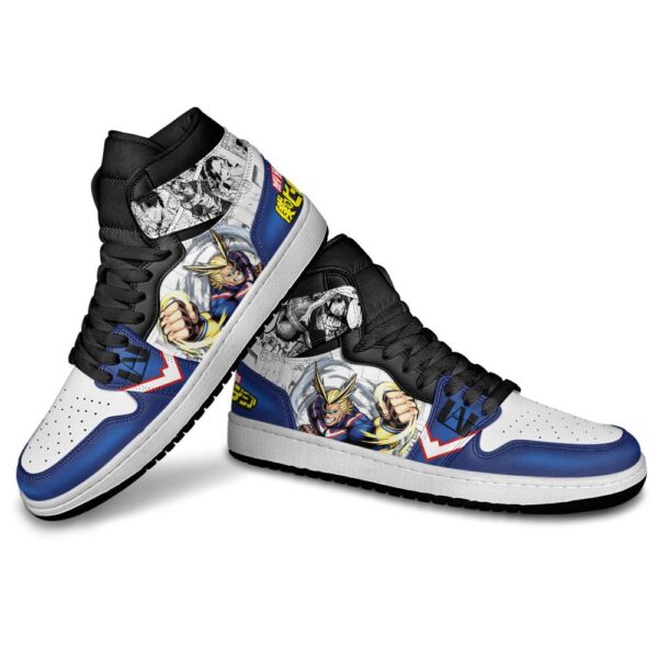 Baskets montantes Air Jordan All Might – Chaussures montantes My Hero Academia – Image 4