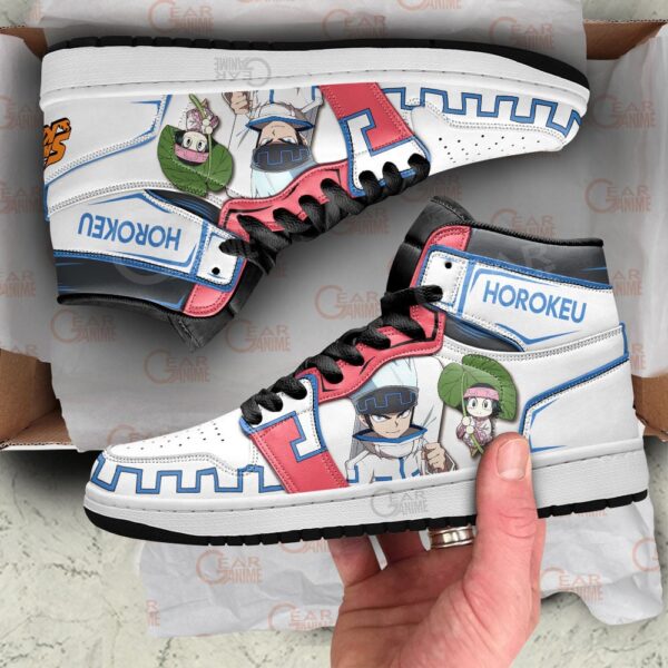 Baskets montantes Air Jordan Horokeu Usui – Chaussures montantes Shaman King – Image 3