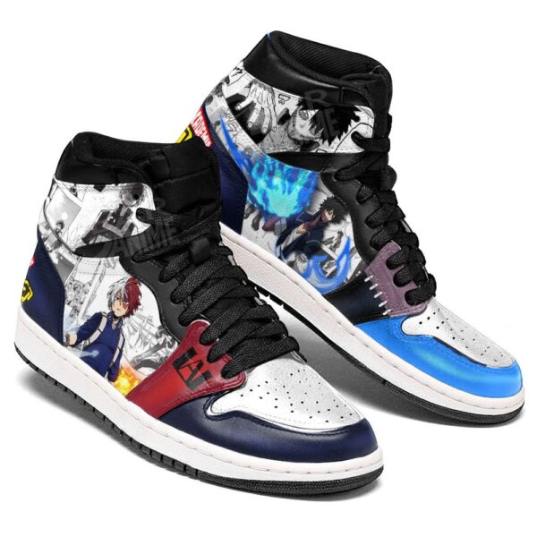 Baskets montantes Air Jordan Dabi et Shoto – Chaussures montantes My Hero Academia – Image 3