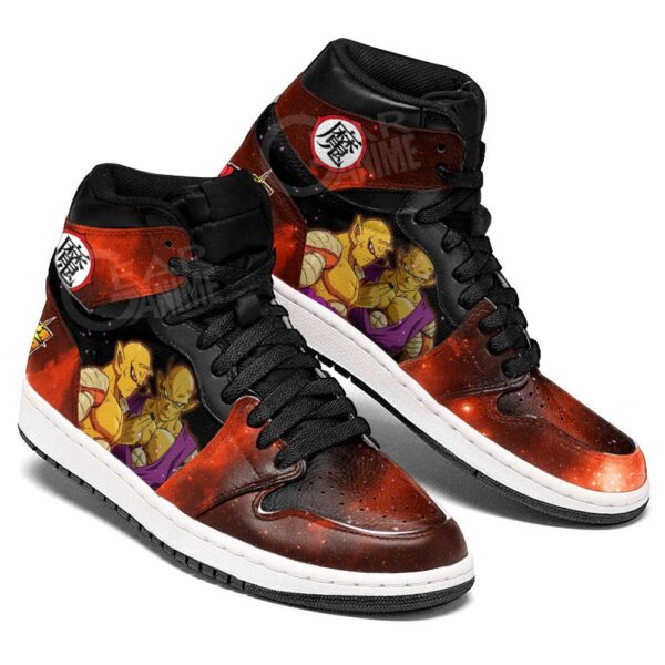 Baskets montantes Air Jordan Orange Piccolo – Chaussures montantes Dragon Ball Super – Image 3