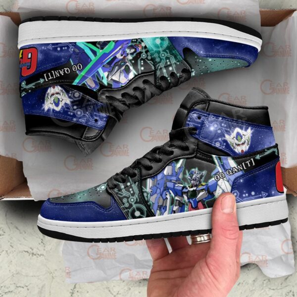 Baskets montantes Air Jordan Gundam 00Q – Chaussures montantes Mobile Suit Gundam – Image 3