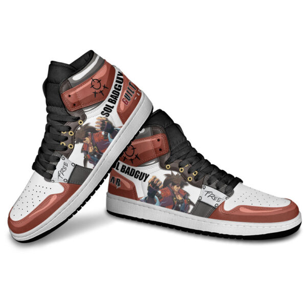 Baskets montantes Air Jordan Sol Badguy – Chaussures montantes Guilty Gear – Image 4