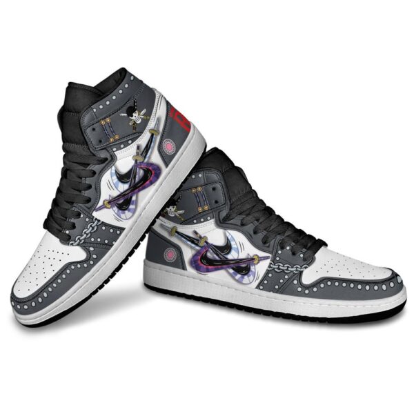 Baskets montantes Air Jordan Zoro – Chaussures montantes One Piece Red – Image 4