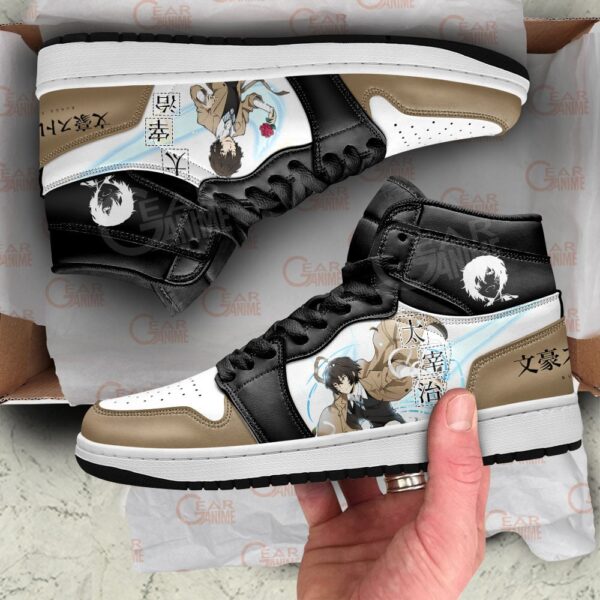 Baskets montantes Air Jordan Osamu Dazai – Chaussures montantes Bungō Stray Dogs – Image 2