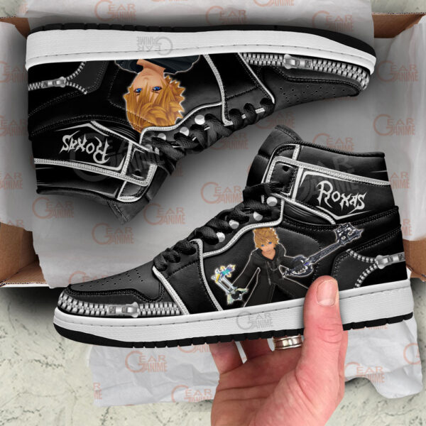 Baskets montantes Air Jordan Roxas – Chaussures montantes Kingdom Hearts – Image 3
