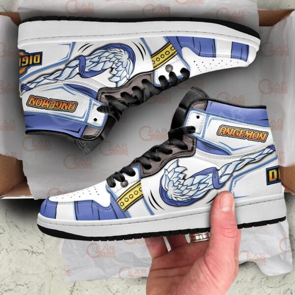Baskets montantes Air Jordan Angemon – Chaussures montantes Digimon – Image 2