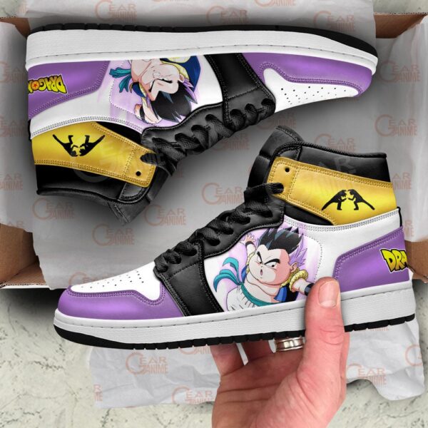 Baskets montantes Air Jordan Gotenks – Chaussures montantes Dragon Ball Super – Image 2