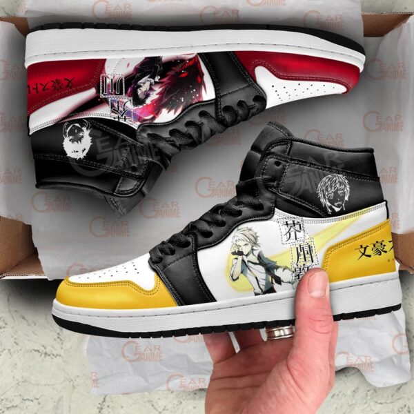 Baskets montantes Air Jordan Atsushi et Ryūnosuke – Chaussures montantes Bungō Stray Dogs – Image 2