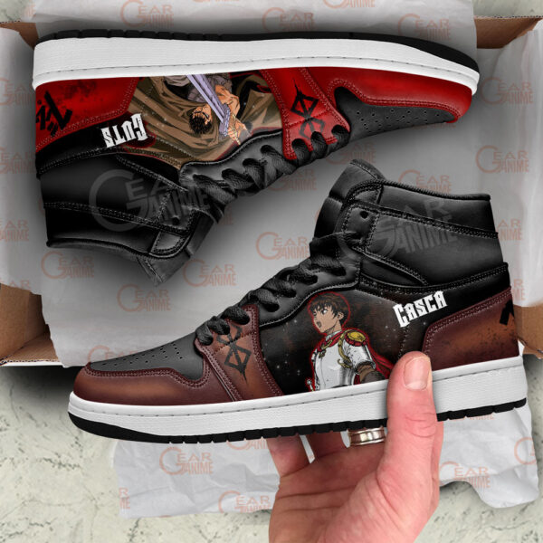 Baskets montantes Air Jordan Casca et Guts – Chaussures montantes Berserk – Image 2