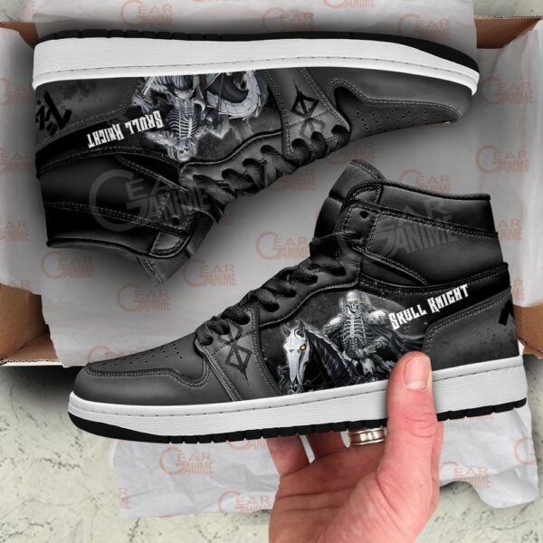 Baskets montantes Air Jordan Skull Knight – Chaussures montantes Berserk – Image 2