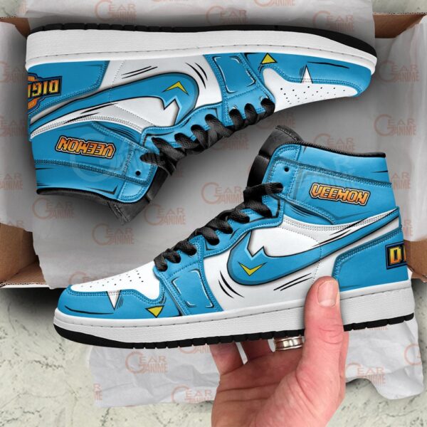 Baskets montantes Air Jordan Veemon – Chaussures montantes Digimon – Image 2