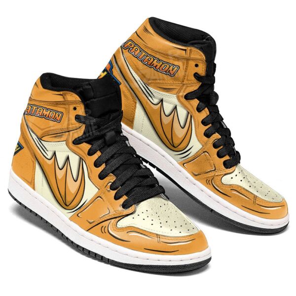 Baskets montantes Air Jordan Patamon – Chaussures montantes Digimon – Image 3