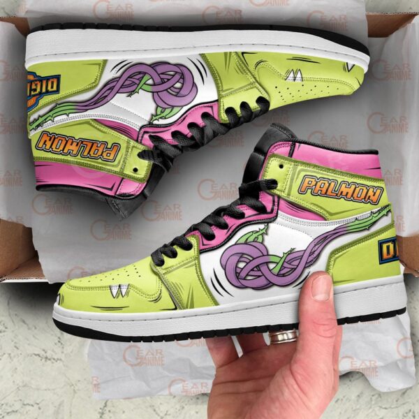 Baskets montantes Air Jordan Palmon – Chaussures montantes Digimon – Image 2