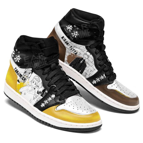 Baskets montantes Air Jordan Tetta et Takemichi – Chaussures montantes Tokyo Revengers – Image 3