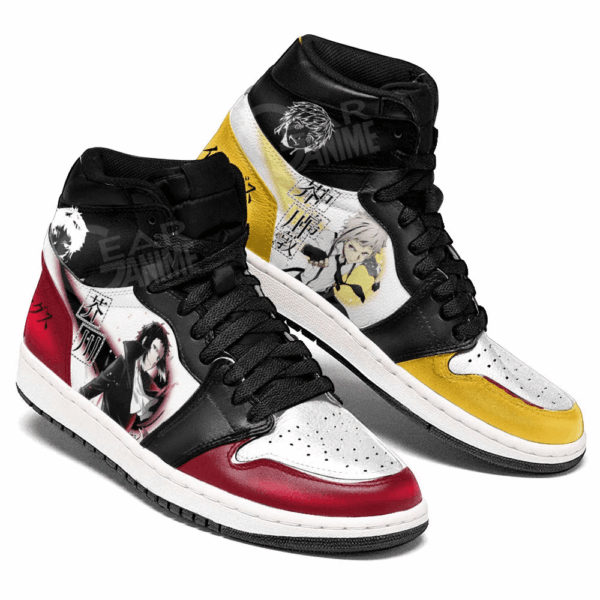Baskets montantes Air Jordan Atsushi et Ryūnosuke – Chaussures montantes Bungō Stray Dogs – Image 3