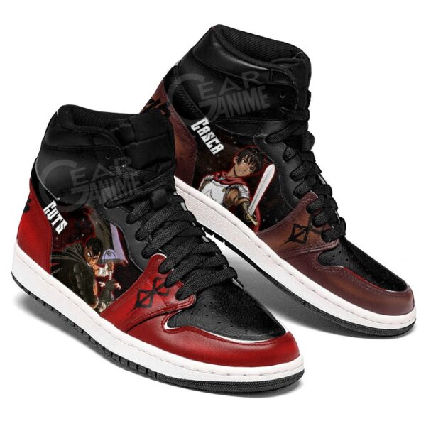 Baskets montantes Air Jordan Casca et Guts – Chaussures montantes Berserk – Image 3
