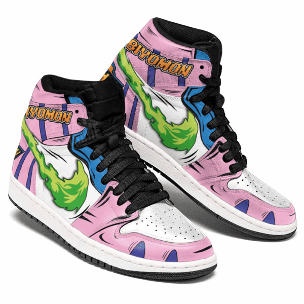Baskets montantes Air Jordan Biyomon – Chaussures montantes Digimon – Image 4