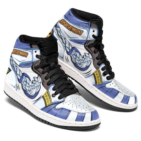Baskets montantes Air Jordan Angemon – Chaussures montantes Digimon – Image 3