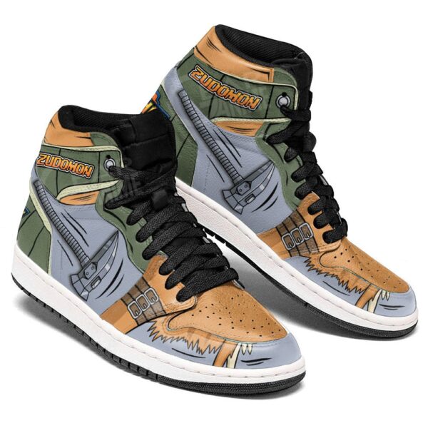 Baskets montantes Air Jordan Zudomon – Chaussures montantes Digimon – Image 3