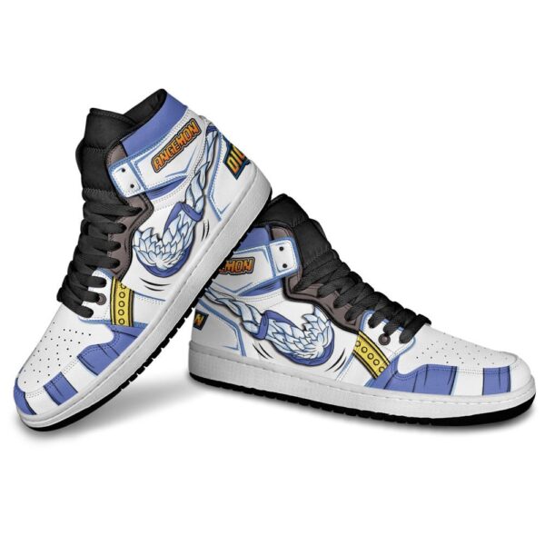 Baskets montantes Air Jordan Angemon – Chaussures montantes Digimon – Image 4