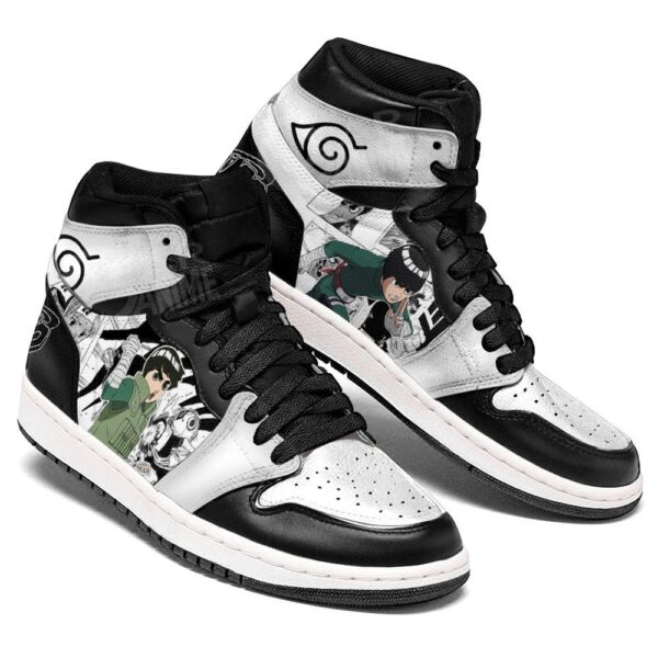 Baskets montantes Air Jordan Rock Lee – Chaussures montantes Naruto – Image 3